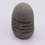 Natural Riverstone Standing Stone Candle Holder