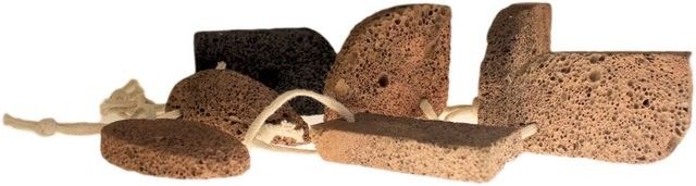 Oval Volcanic Foot Stone