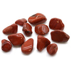 Red Jasper Tumble Stones – 12 Medium Pieces
