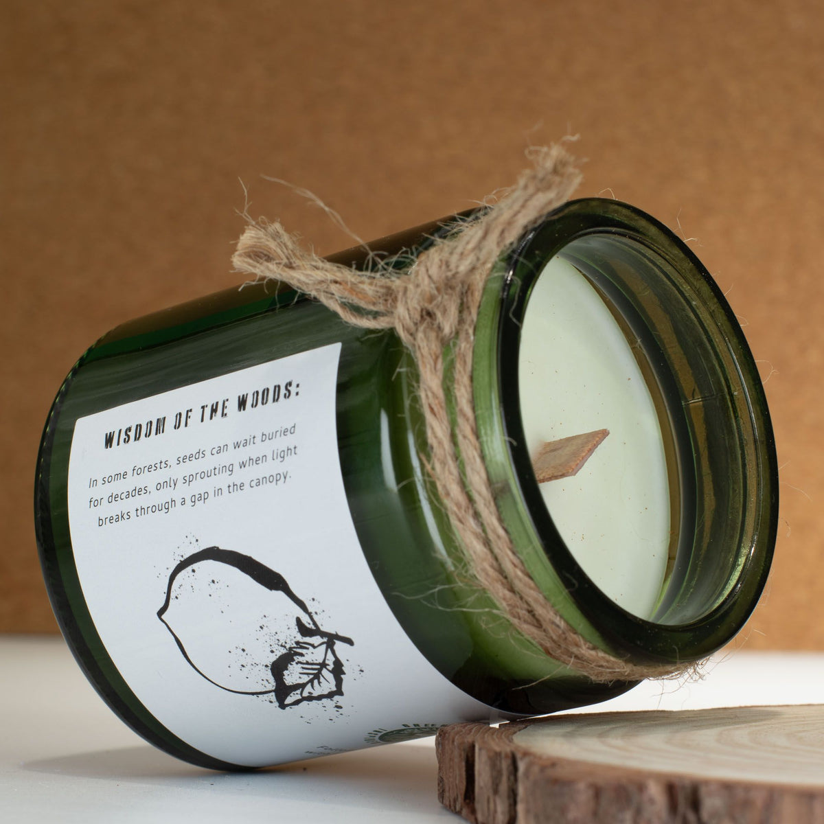 Forest Resin Woodwick Soy Candle