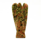 Unakite Gemstone Angel Figure