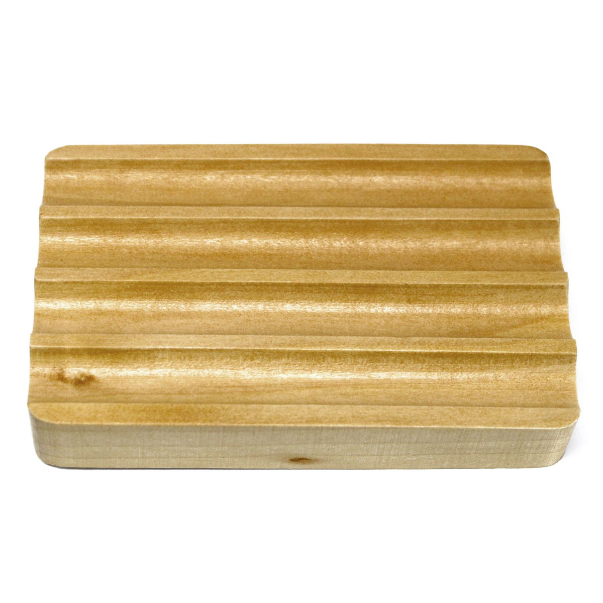 Corrugated Wooden Soap Dish