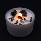 Solar Plexus Chakra Crystal Candle