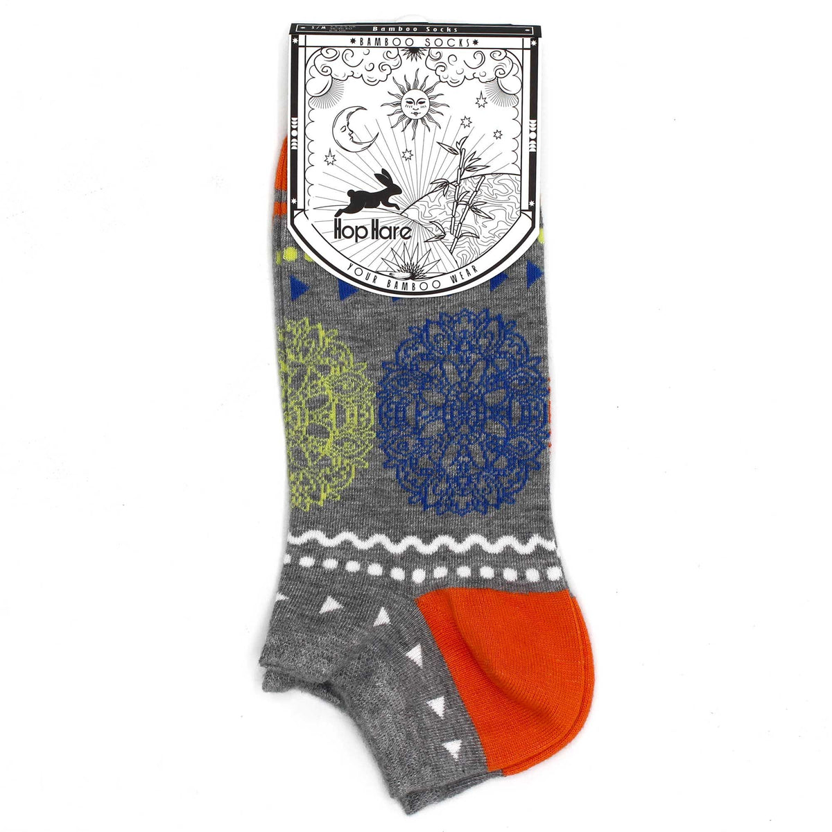 Flowers of Life Low Trainer Socks – UK 3-6