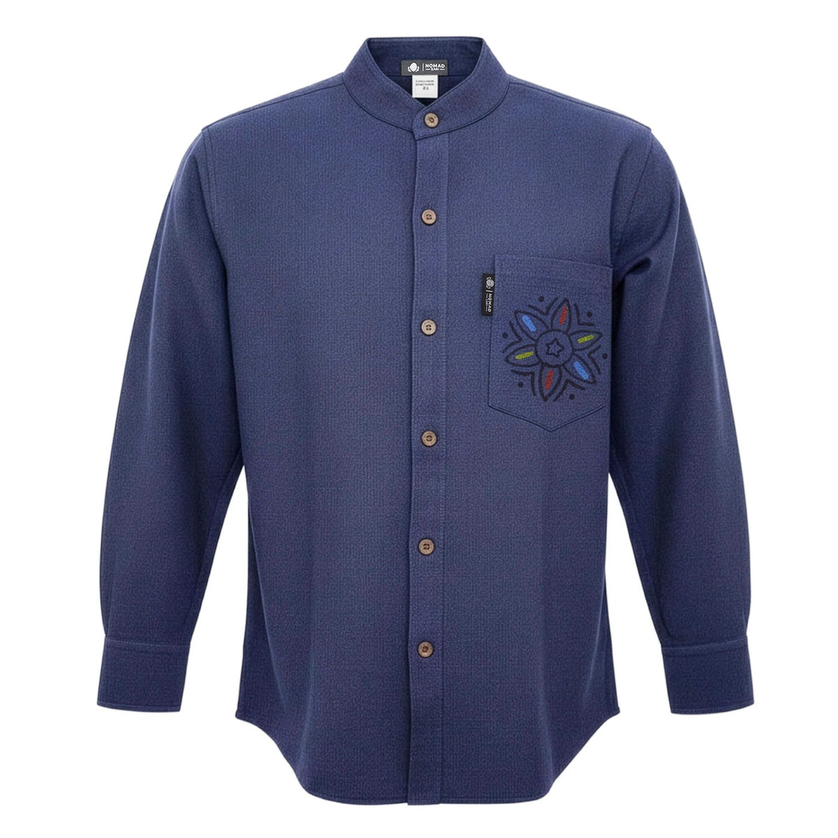 Nomad Sari Kathmandu Shirt – Indigo, XL