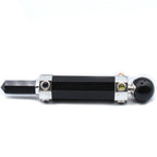 Black Agate Hexagonal Crystal Wand – 12cm