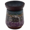 Large Elephant Soapstone Oil Burner – 13 × 10cm