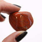 Red Jasper Tumble Stones – 12 Medium Pieces
