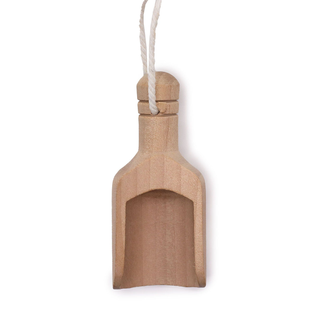 Mini Wooden Scoops for Soap and Bath Products