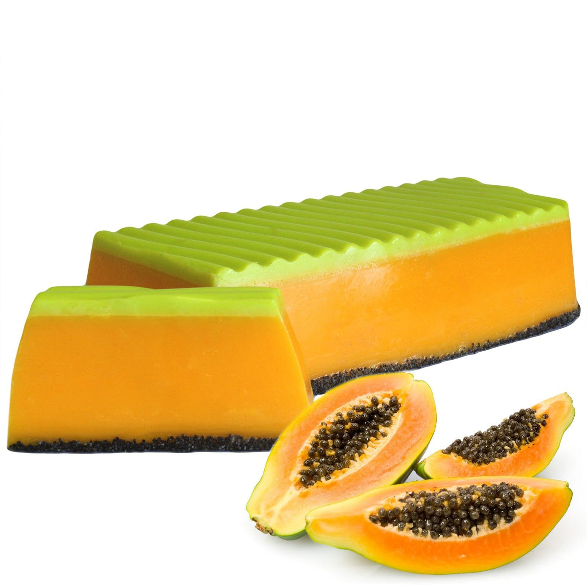 Papaya Soap Slice