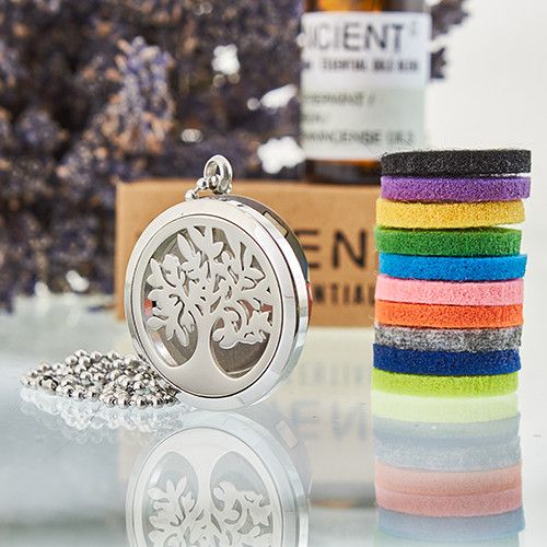 Tree of Life Aromatherapy Necklace – 30mm