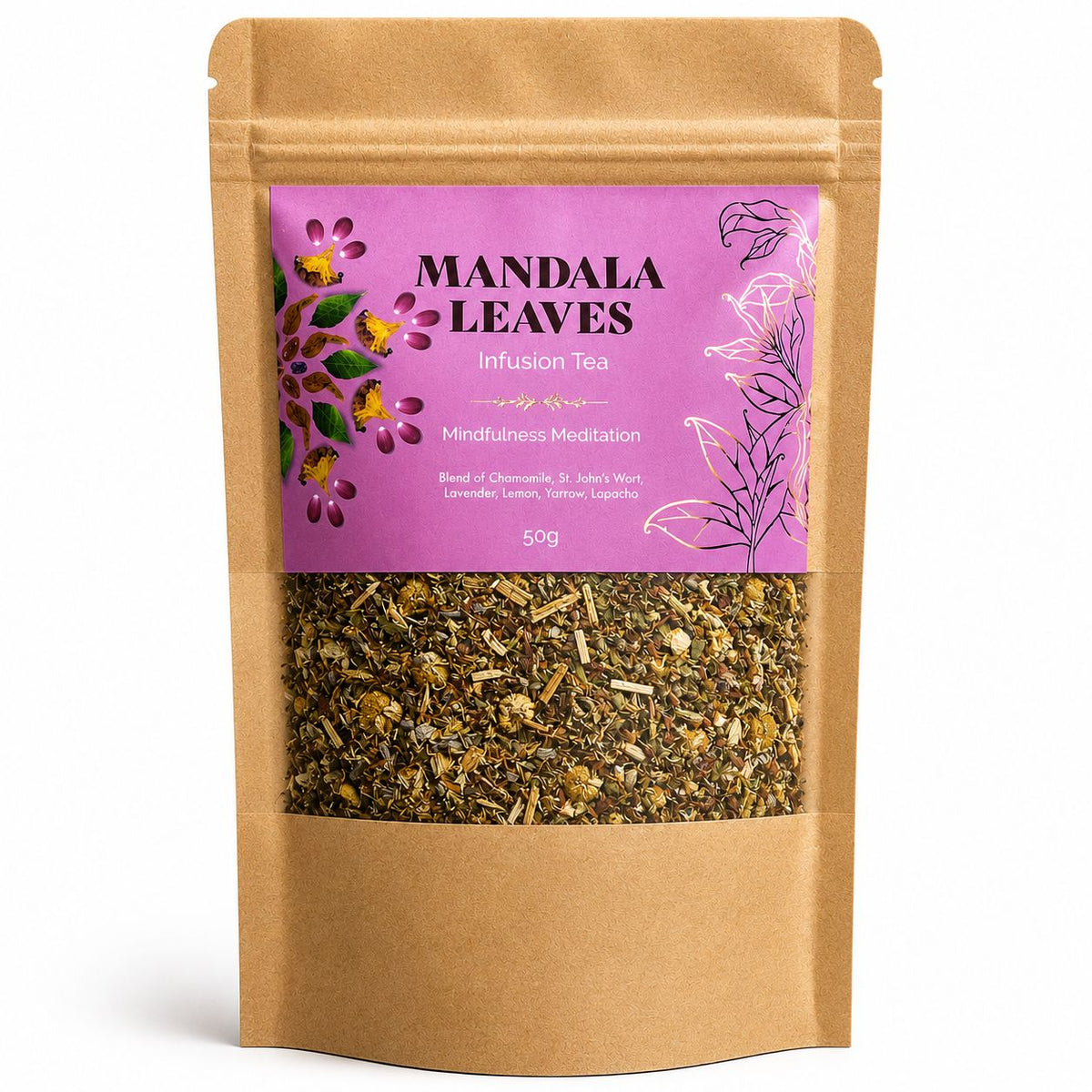 Mindfulness Meditation Tea Blend – 50g