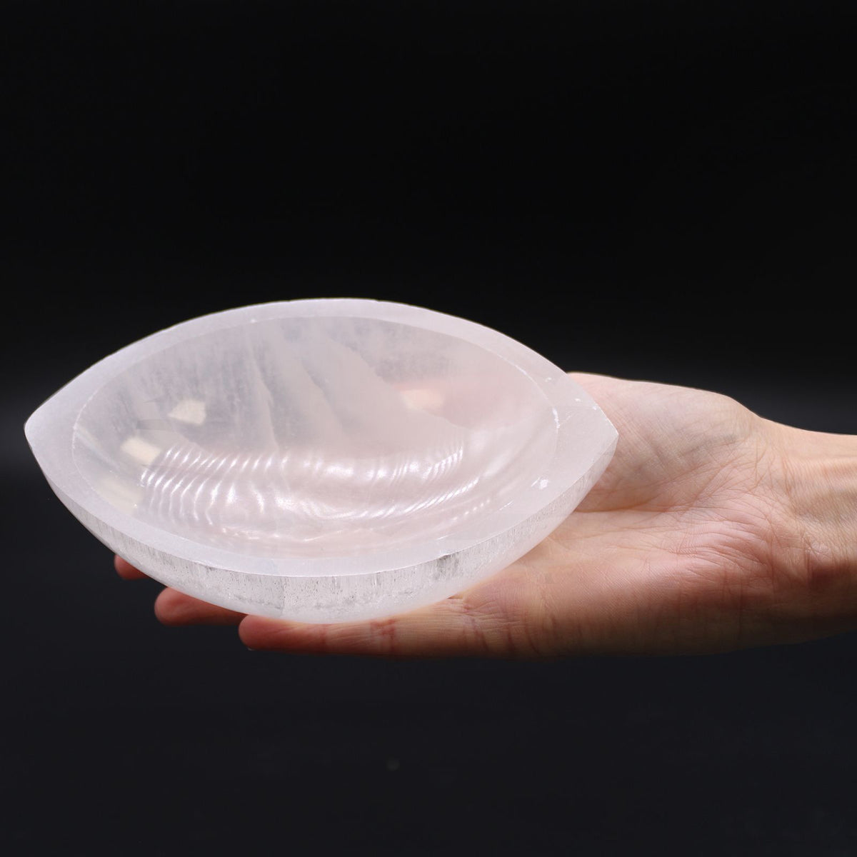 Selenite Eye Bowl – 15cm