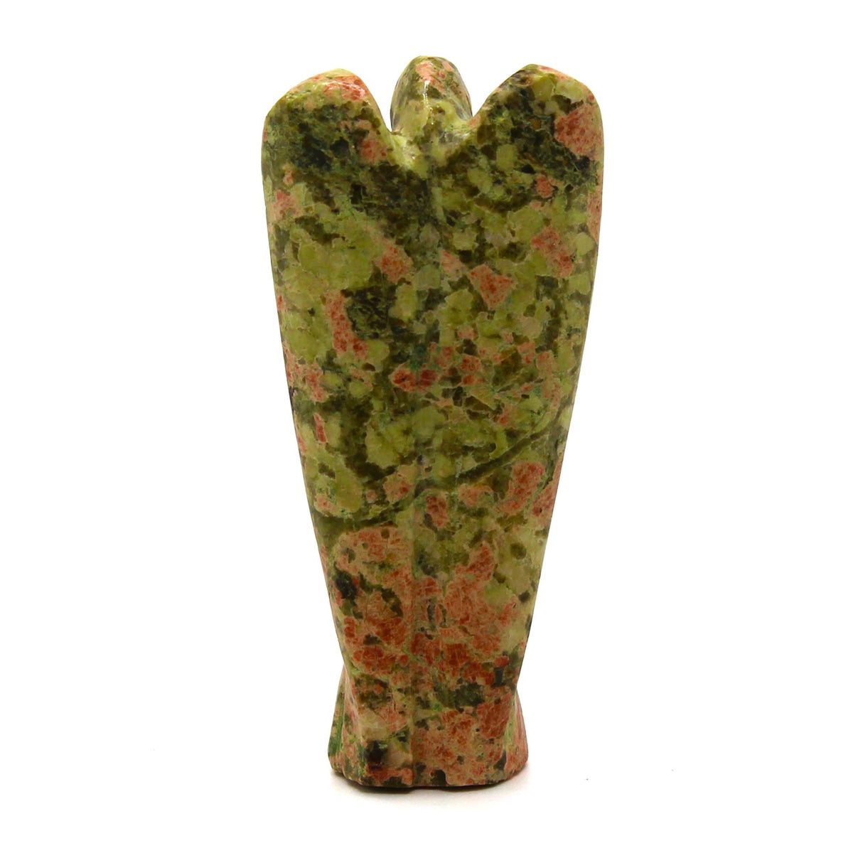 Unakite Gemstone Angel Figure