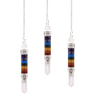 Seven Chakra Gemstone Pendulum