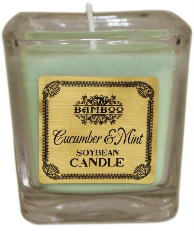 Cucumber Mint Soy Wax Jar Candle