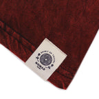 Mandala Stonewashed Cotton T-Shirt – Maroon, Medium