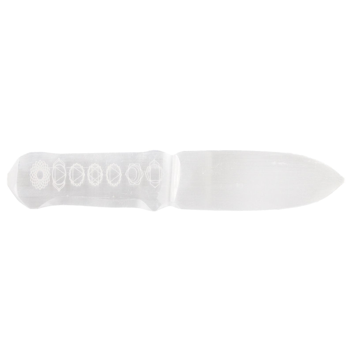 Chakra Selenite Ritual Knife
