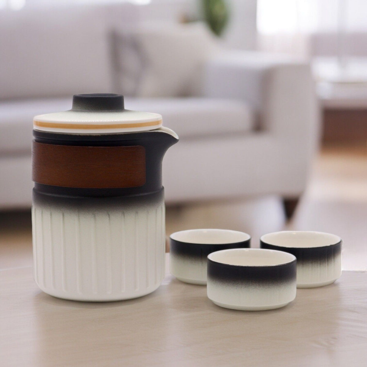 Three Friends Travel Teapot Set