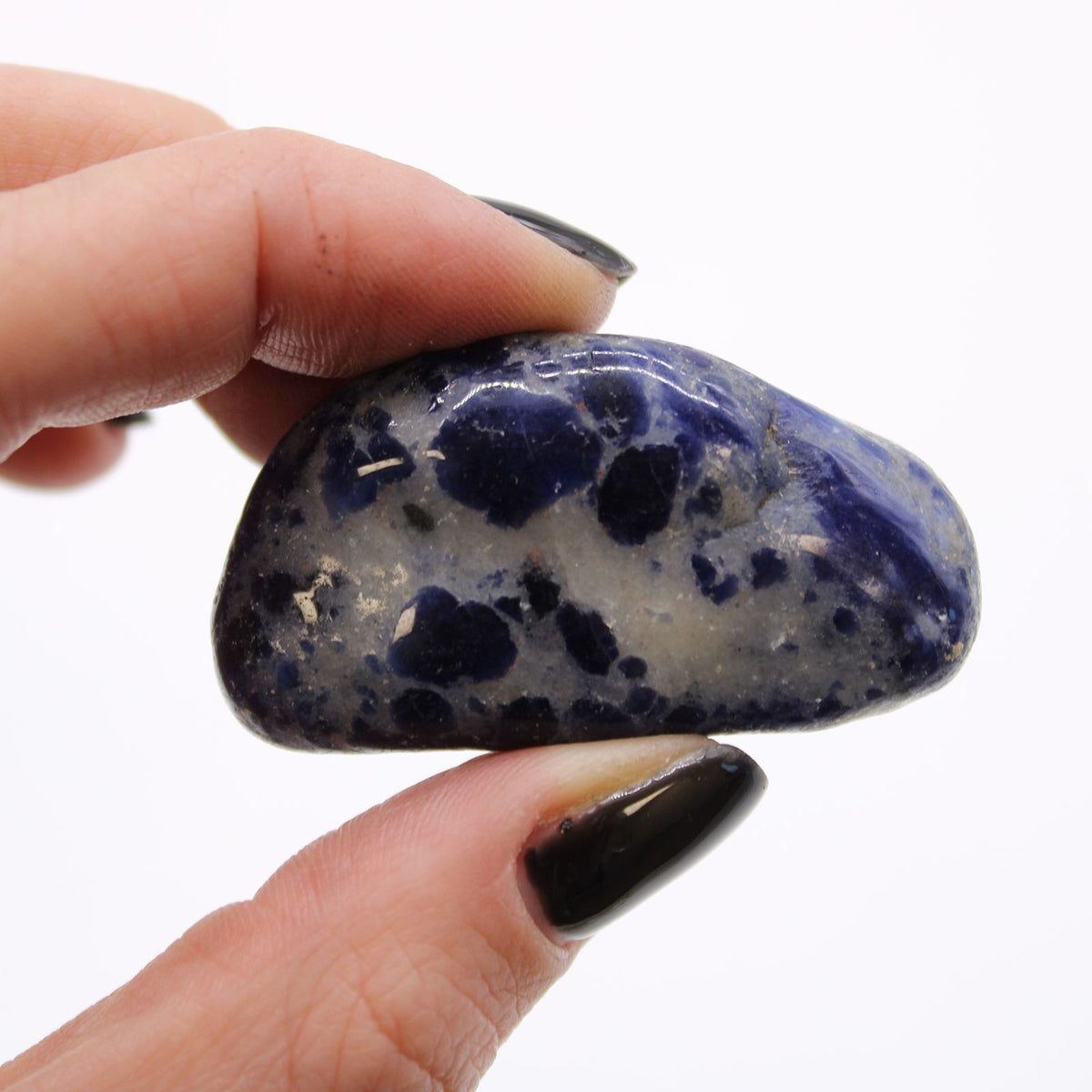 Blue Sodalite Tumble Stones – 12 Pieces