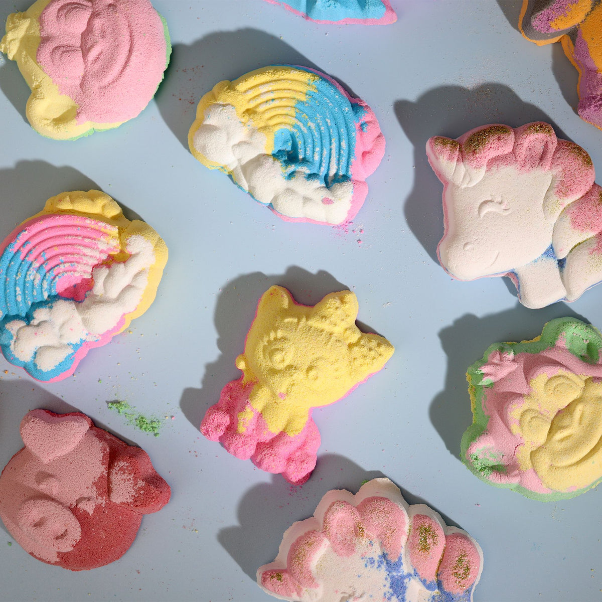 Hippo Bath Bomb with Citrus Crush Fragrance – 85g