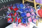 Blue Rose Soap Flower