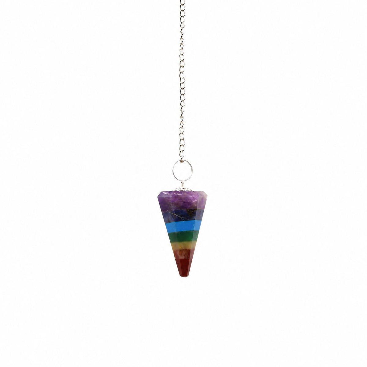 Seven-Slice Chakra Style Pendulum