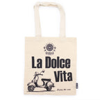 La Dolce Vita Natural Tote Bag