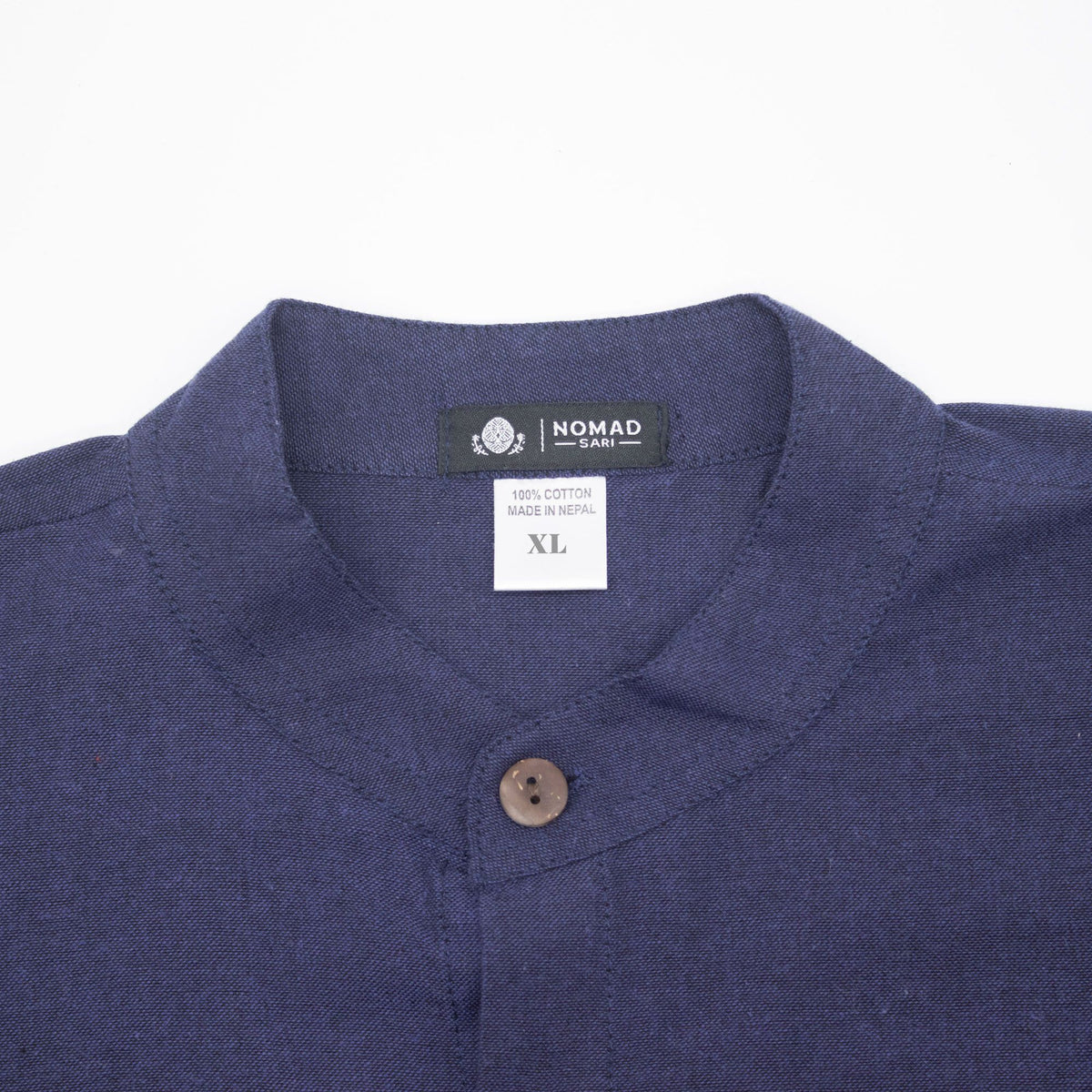 Nomad Sari Kathmandu Shirt – Indigo, XL