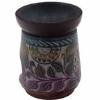 Large Elephant Soapstone Oil Burner – 13 × 10cm