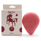 Rose Teardrop Konjac Facial Sponge