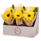 Single Sunflower Soap Flower