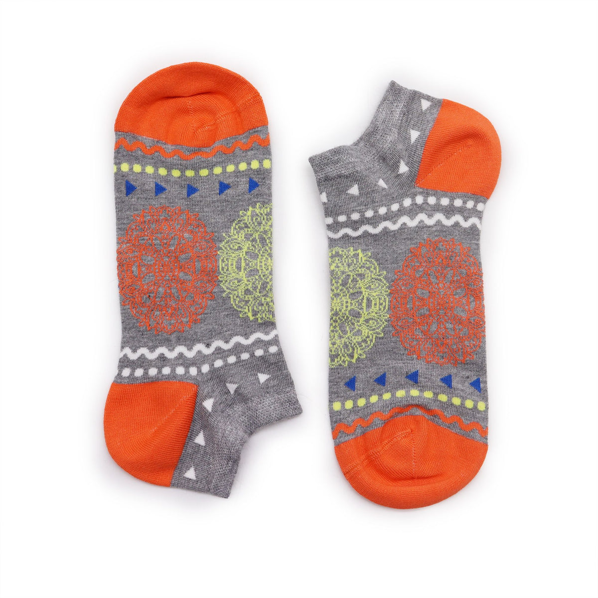 Flowers of Life Low Trainer Socks – UK 3-6