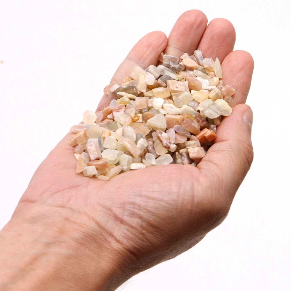 Moonstone Gemstone Chips – 1kg
