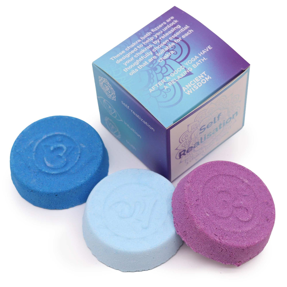 Self-Realisation Chakra Bath Fizzers Set