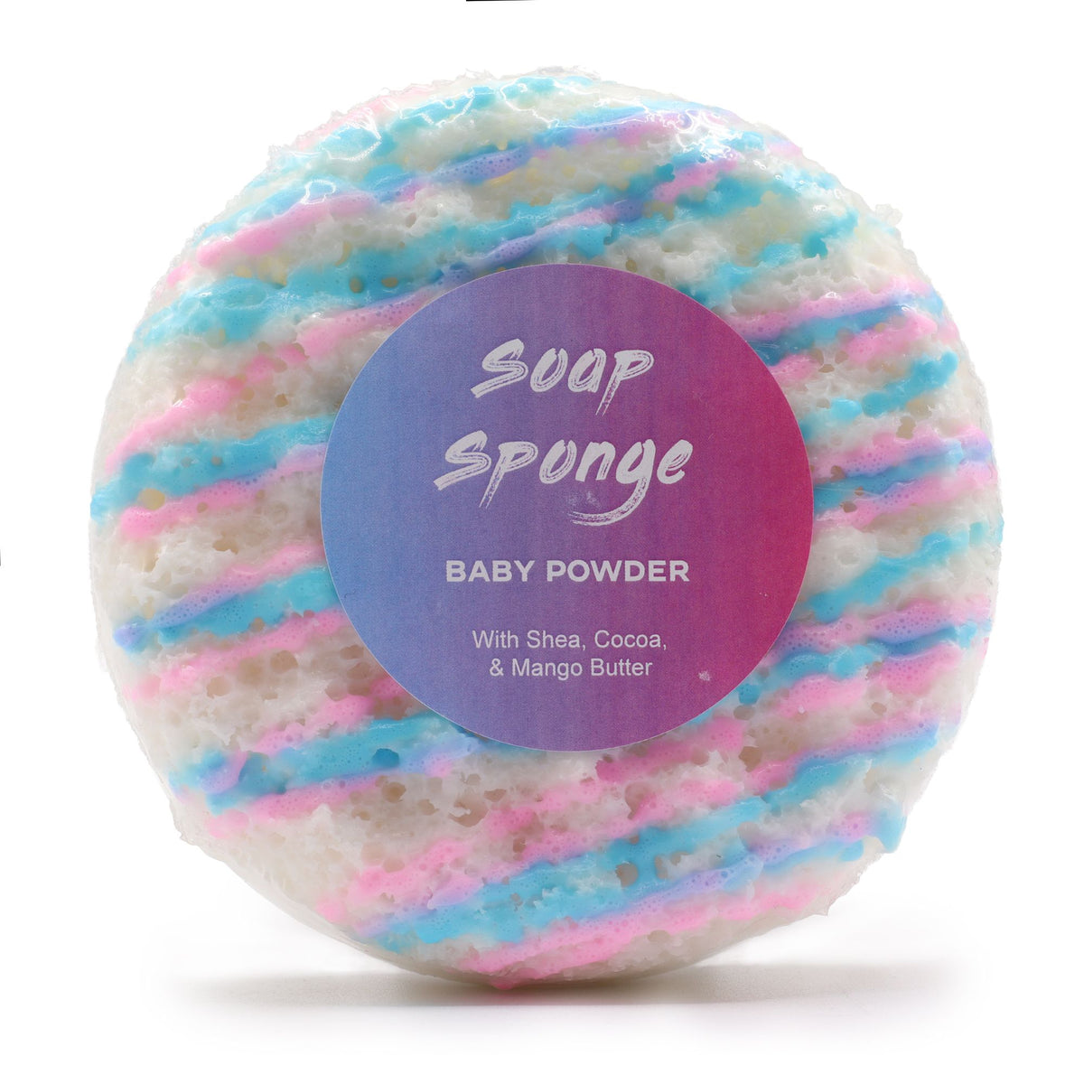 Baby Powder Bubble Soap Sponge