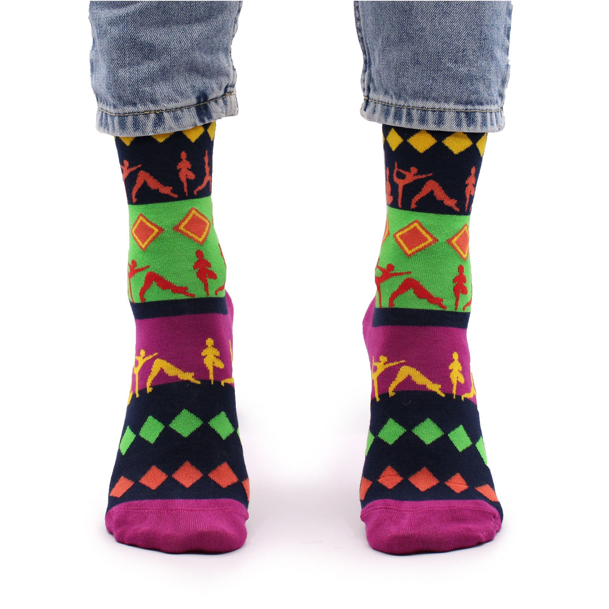 Yoga Poses Bamboo Socks – EU 36–40