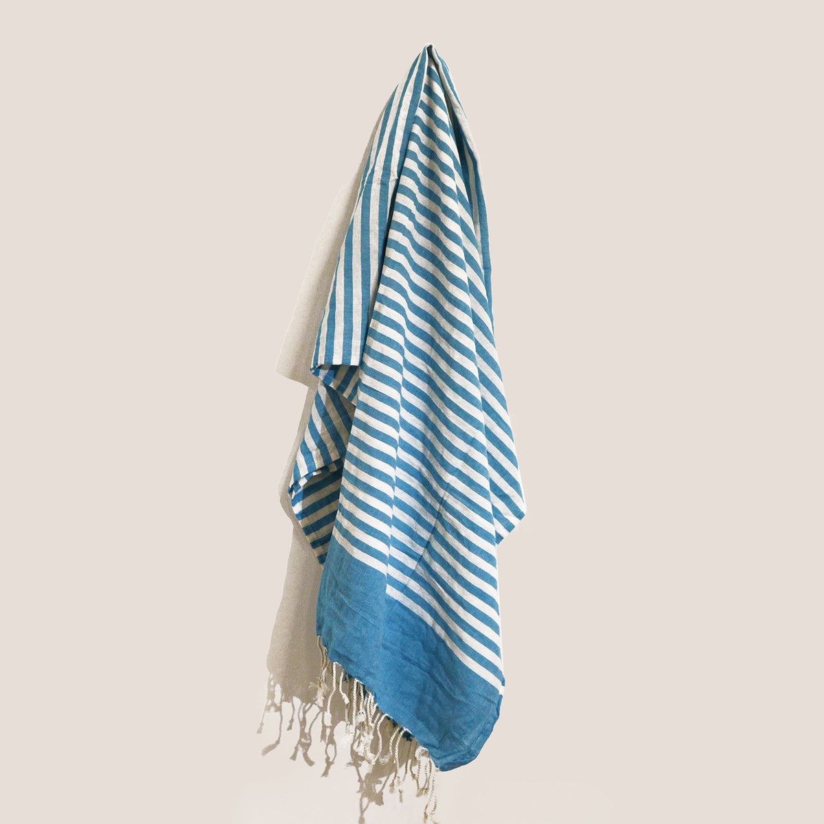 Sky Blue Cotton Pareo Throw – 100 x 180cm