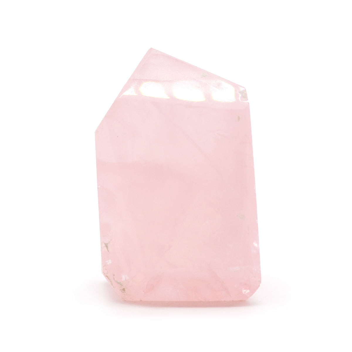Indian Rose Quartz Gemstone Points – Approx. 6cm