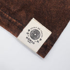 Sun Zodiac Stonewashed Cotton T-Shirt – Brown XL