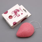 Rose Teardrop Konjac Facial Sponge