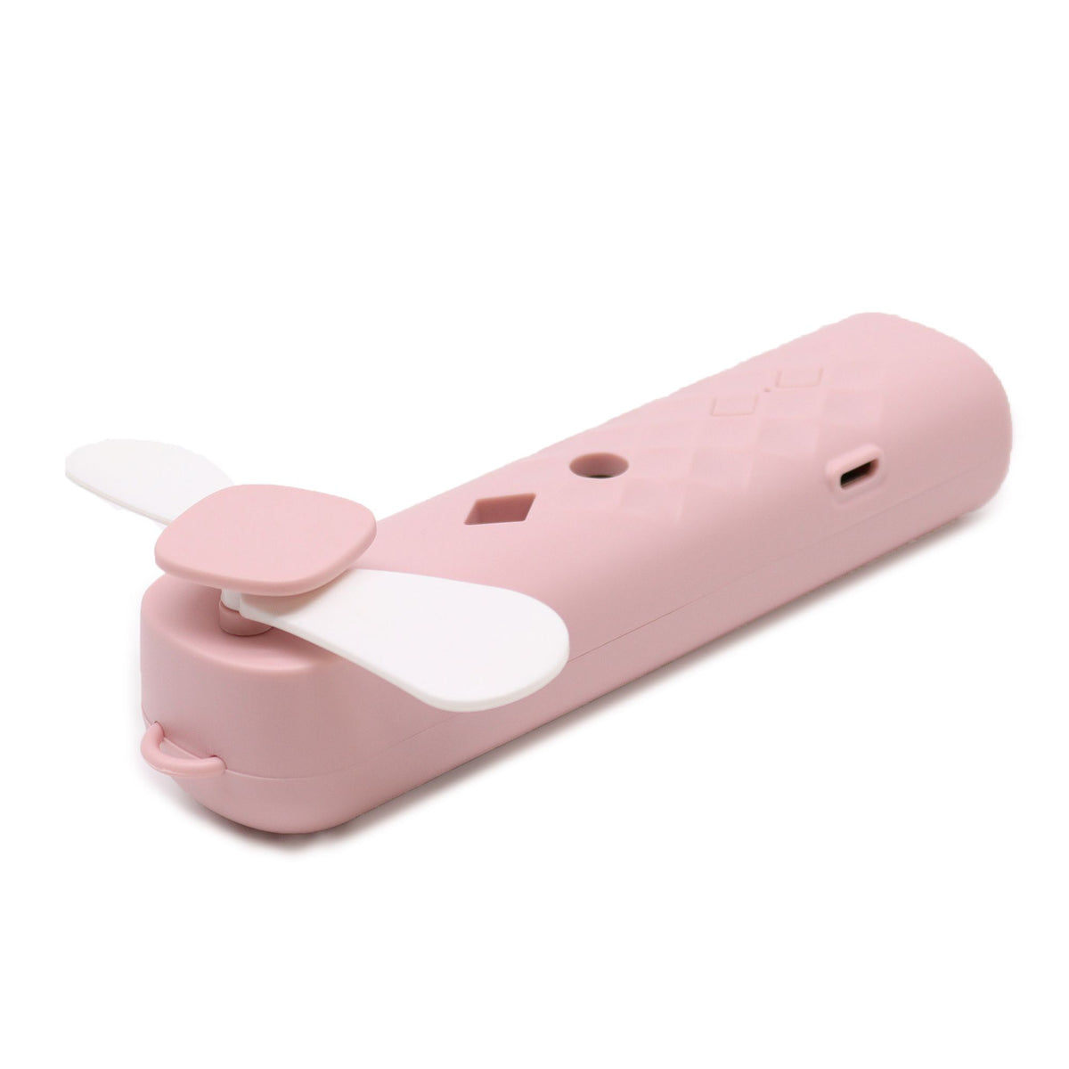 Pink USB Rechargeable Nano Mist Face Fan