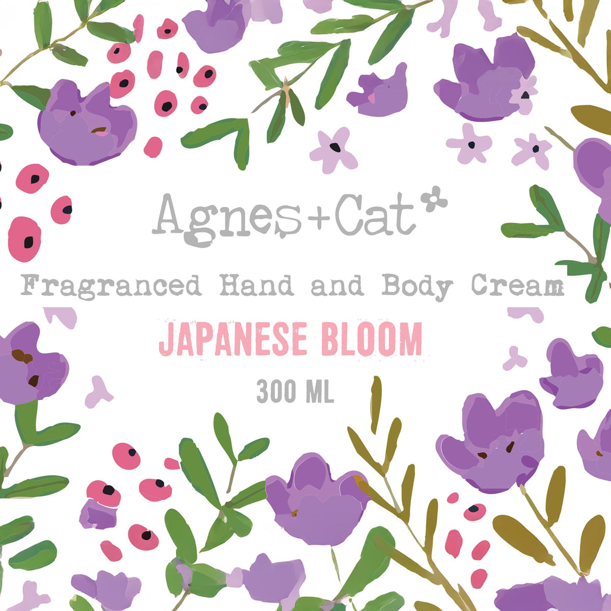 Japanese Bloom Hand and Body Cream – 300ml