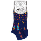 Indian Feathers Low Trainer Socks – UK 36–40