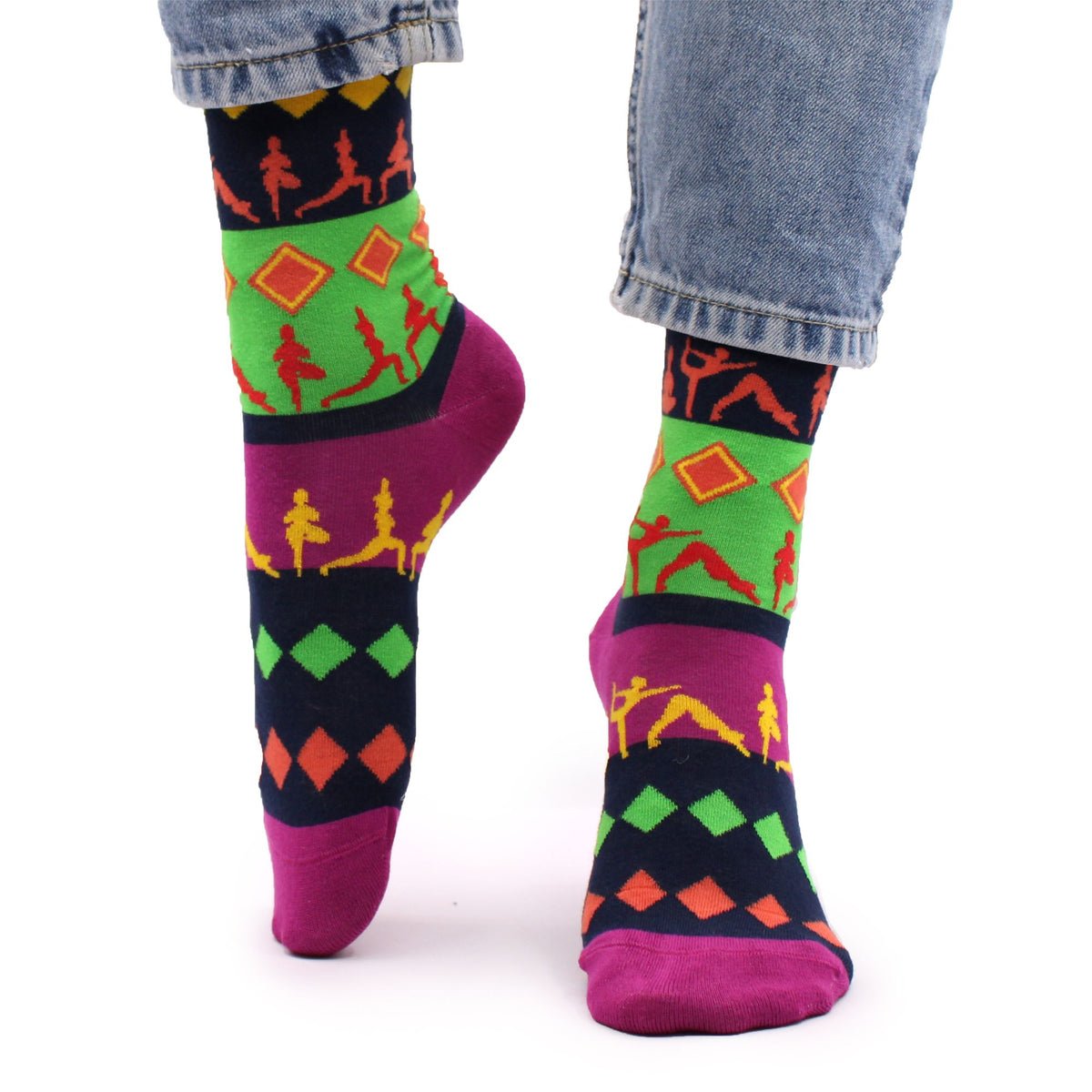 Yoga Poses Bamboo Socks – EU 36–40