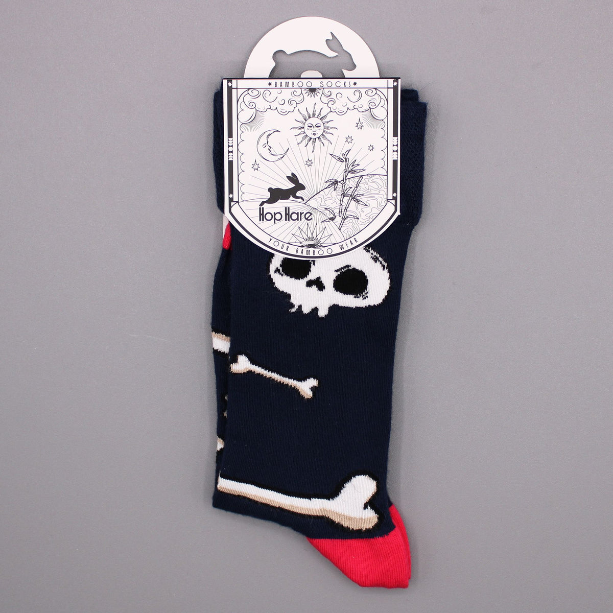 Skulls and Bones Bamboo Socks – Size 36–40